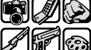 HD иконки оружия из GTA SA Mobile para GTA San Andreas miniatura 3