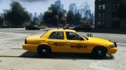 Ford Crown Victoria 2003 v.2 Taxi para GTA 4 miniatura 5