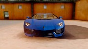 Lamborghini Aventador for GTA San Andreas miniature 3