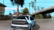 Mitsubishi Lancer Evolution VIII JDM Style для GTA San Andreas миниатюра 4