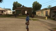 Синяя гавайская рубашка для GTA San Andreas миниатюра 5