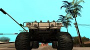 Hummer H1 Monster Truck для GTA San Andreas миниатюра 5