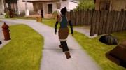 Скин Корры из Аватар: Легенда о Корре для GTA San Andreas миниатюра 3