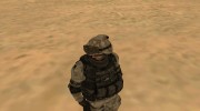 Modern army skin of United States для GTA San Andreas миниатюра 5
