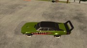 Dodge Charger RT SharkWide para GTA San Andreas miniatura 2