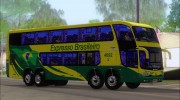Marcopolo Paradiso G6 1800DD 8x2 SCANIA K420 Brasilian Bus Lines para GTA San Andreas miniatura 3
