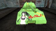 Anime шкурка для Maus для World Of Tanks миниатюра 5