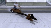 Starwars Speedbike for GTA San Andreas miniature 4