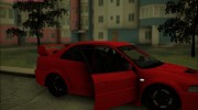 Mitsubishi Lancer Evolution VI 1999 GSR для GTA San Andreas миниатюра 10