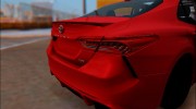 Toyota Camry 2018 для GTA San Andreas миниатюра 4
