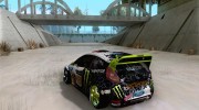 Ford Fiesta Gymkhana 5 для GTA San Andreas миниатюра 3