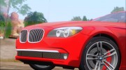BMW 7 Series F02 2012 для GTA San Andreas миниатюра 17