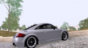 Audi TT для GTA San Andreas миниатюра 3