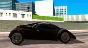 Conceptcar Nimble для GTA San Andreas миниатюра 5