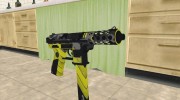 Tec-9 Neural CS GO (жёлтый цвет) for GTA San Andreas miniature 2