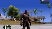 Red Skull skin для GTA San Andreas миниатюра 8