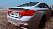 BMW M4 GTS High Quality para GTA San Andreas miniatura 3