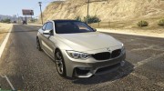 2015 BMW M4 F82 для GTA 5 миниатюра 10