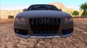 Audi S4 Blacktop2010 для GTA San Andreas миниатюра 5