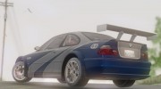 BMW M3 GTR для GTA San Andreas миниатюра 27