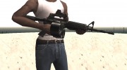 AR-15 Carabine para GTA San Andreas miniatura 3