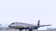 Airbus A320 АэроФлот Российские Авиалинии para GTA San Andreas miniatura 1