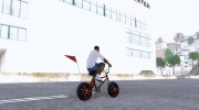 WideWheel-BMX 1 для GTA San Andreas миниатюра 3