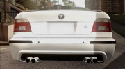 BMW M5 E39 for GTA San Andreas miniature 4