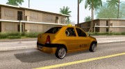 Dacia Logan Borbet Taksi for GTA San Andreas miniature 4