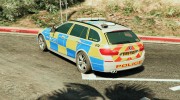 Met Police BMW 525D F11 (ANPR Interceptor) 1.1 para GTA 5 miniatura 2
