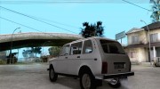 ВАЗ-2131 НИВА para GTA San Andreas miniatura 3