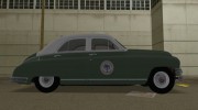 Packard Standard Eight Touring Sedan 1948 Police para GTA Vice City miniatura 3
