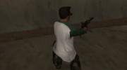 Black AK-47 para GTA San Andreas miniatura 5