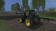John Deere 7310R para Farming Simulator 2015 miniatura 6