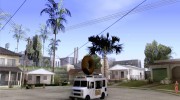 Donut Van для GTA San Andreas миниатюра 1