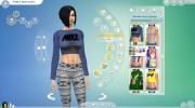 Спортивный топ Nike para Sims 4 miniatura 11