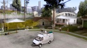 Газель 2705 Новости Первого Канала para GTA San Andreas miniatura 1