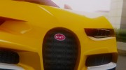 Bugatti Chiron 2017 Version 2 для GTA San Andreas миниатюра 15