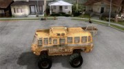 Bullet Storm Bus para GTA San Andreas miniatura 2