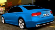 Audi S8 2013 для GTA San Andreas миниатюра 2