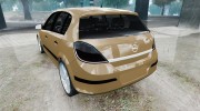 Opel Astra 1.9 TDI для GTA 4 миниатюра 3