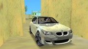BMW M5 E60 TT Black Revel for GTA Vice City miniature 1