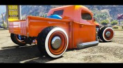 1936 Ford Pickup Hotrod Style for GTA 5 miniature 5