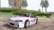 Mitsubishi Eclipse для GTA San Andreas миниатюра 8