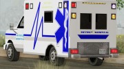 Ambulance - Metro Hospital для GTA San Andreas миниатюра 6