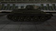 Скин с надписью для T-34 для World Of Tanks миниатюра 5