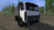 МАЗ 5551 v.2 para Farming Simulator 2015 miniatura 4