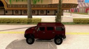 Hummer H2 for GTA San Andreas miniature 2