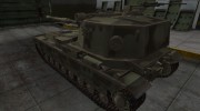 Пустынный скин для FV215b (183) for World Of Tanks miniature 3