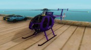 Helicopter MD500E PJ1 for GTA San Andreas miniature 3
